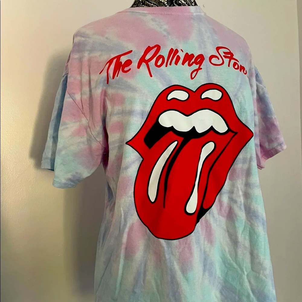 The Rolling Stones Tie Dye Shirt